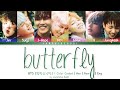 BTS 방탄소년단 Butterfly Color Coded Lyrics Han Rom Eng BTS 방탄소년단 Butterfly Color Coded Lyrics Han Rom Eng