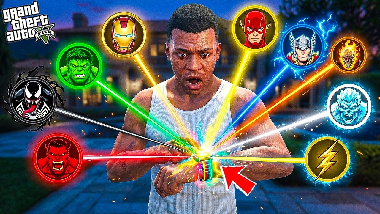 Franklin Finally Find Powerfull SUPERHERO Watch in the World😱