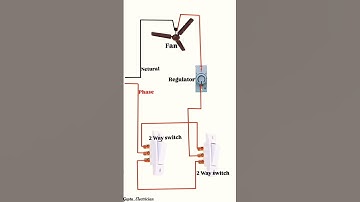 2 way switch connection | switch connection with bulb | wiring kaise hai | #shorts #ytshorts #reels