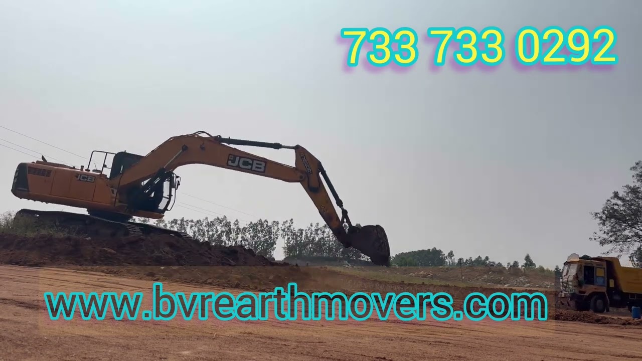 HMDA Layout లో || Easter Movers వర్క్స్ || Cellar works in Hyderabad || JCB || Tipper | Hitachi ||