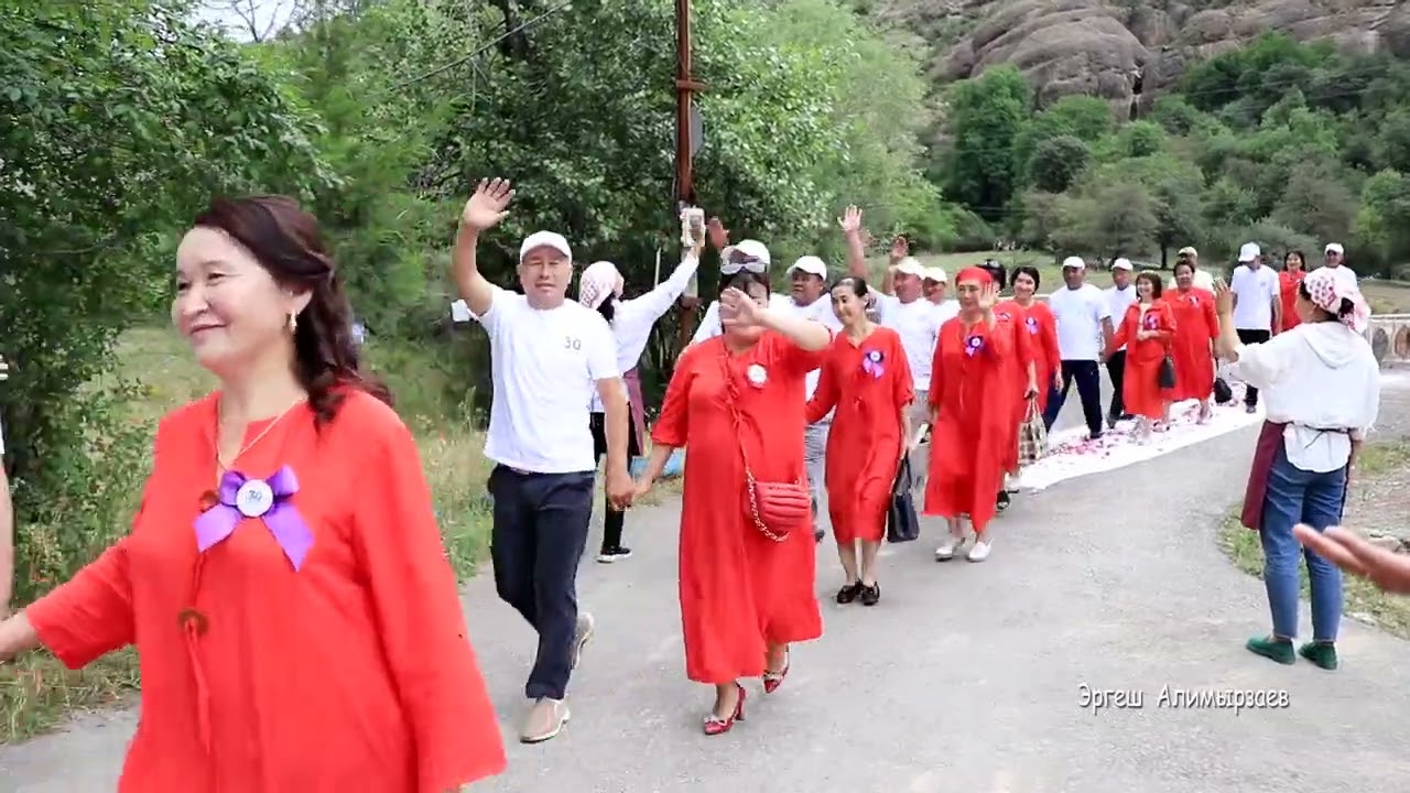 30 жылдык жолугшуу 2024. 1977 лер Товар Сай айылы.