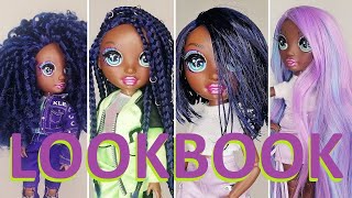 Rainbow High LOOK BOOK for Krystal Bailey (+haircut AND doll eyeswap)