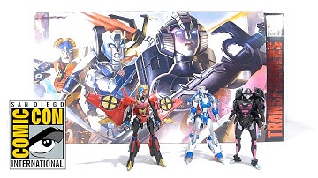 SDCC 2015 Transformers Combiner Hunters Full Set Review