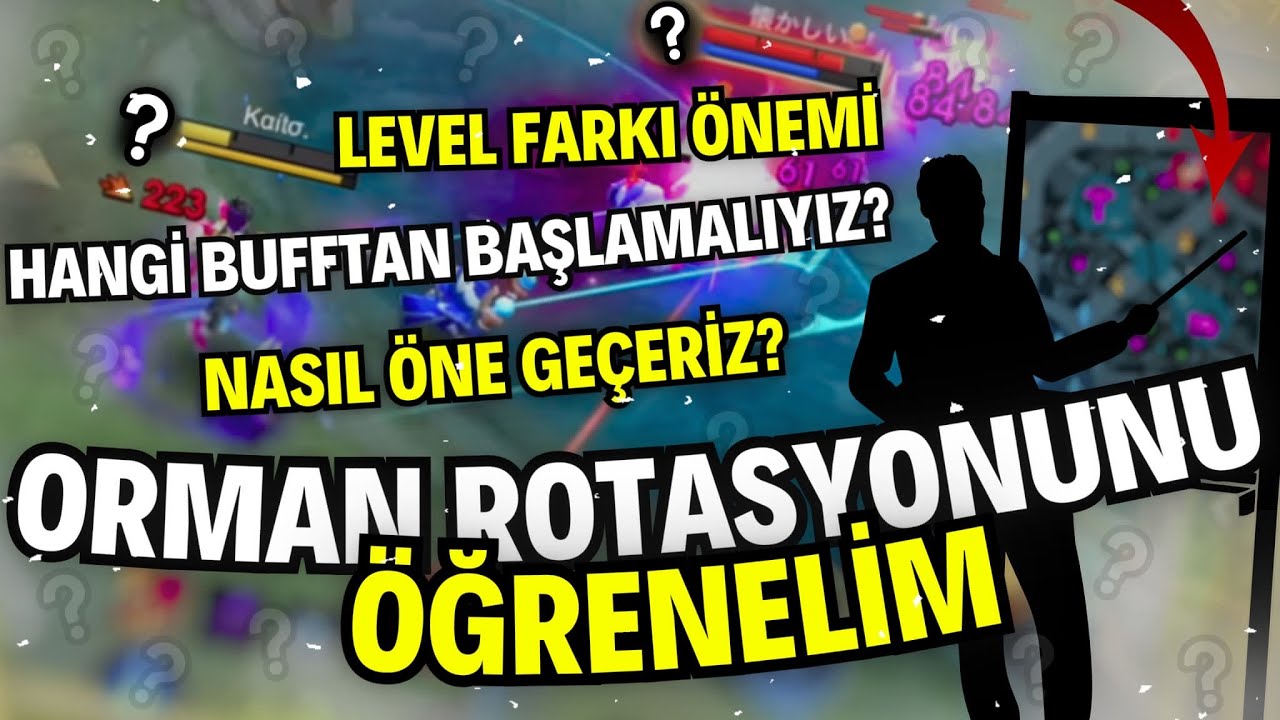 DETAYLI ORMAN ROTASYONUNU ANLATIYORUM - ARTIK ORMANDA EZİLMEYECEKSİNİZ ! / MLBB