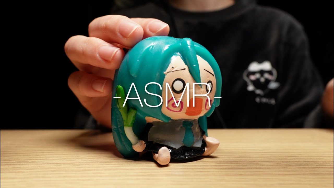 【音フェチ】はちゅねミクピタミン開封の儀　スクイーズasmr