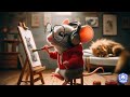 🎷 Cozy Saxophone Jazz &amp; Cute Mouse Painting — Perfect Music to Relax, Study &amp; Create!