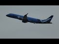 Breeze Airways Embraer E195LR [N140BZ] Takeoff From John Glenn Columbus International Airport