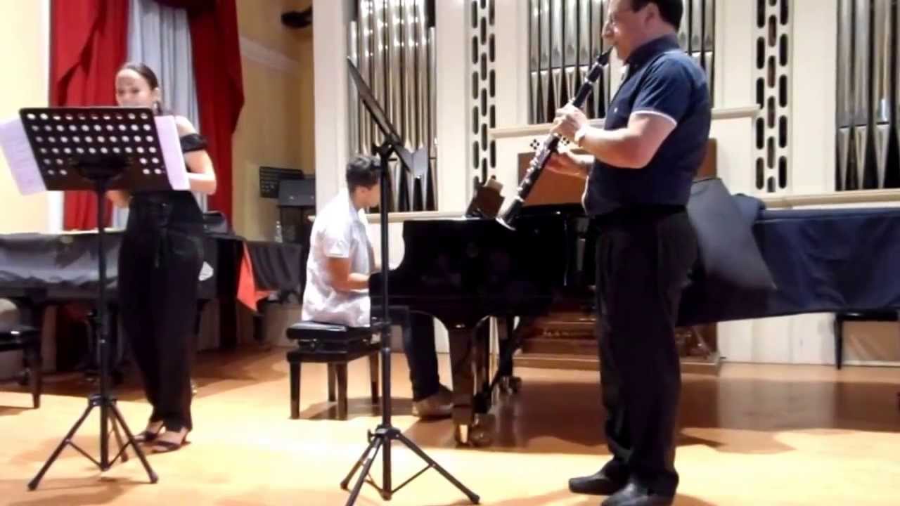 Luis Spohr Lied per Soprano clarinetto e pianoforte (G.Zeikaite,G.Currao e A.Pratico')