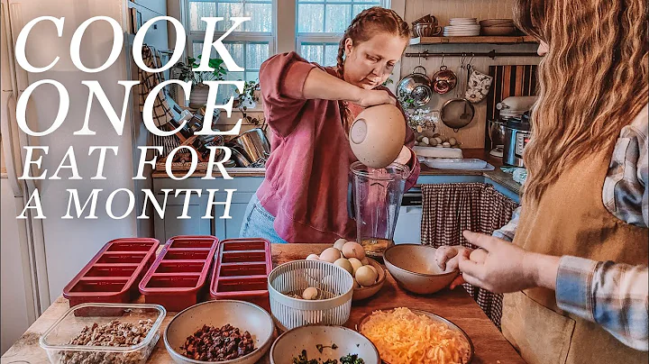 Cook Once, Eat For a Month: Cozy Spring Freezer Meal Prep thumbnail