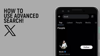 How to Use Advanced Search in  X Twitter Now [easy] screenshot 5