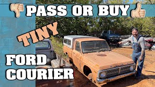 1976 Ford Courier. Pass or Buy? Junkyard Find.