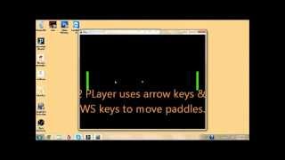 Pong made in Processing