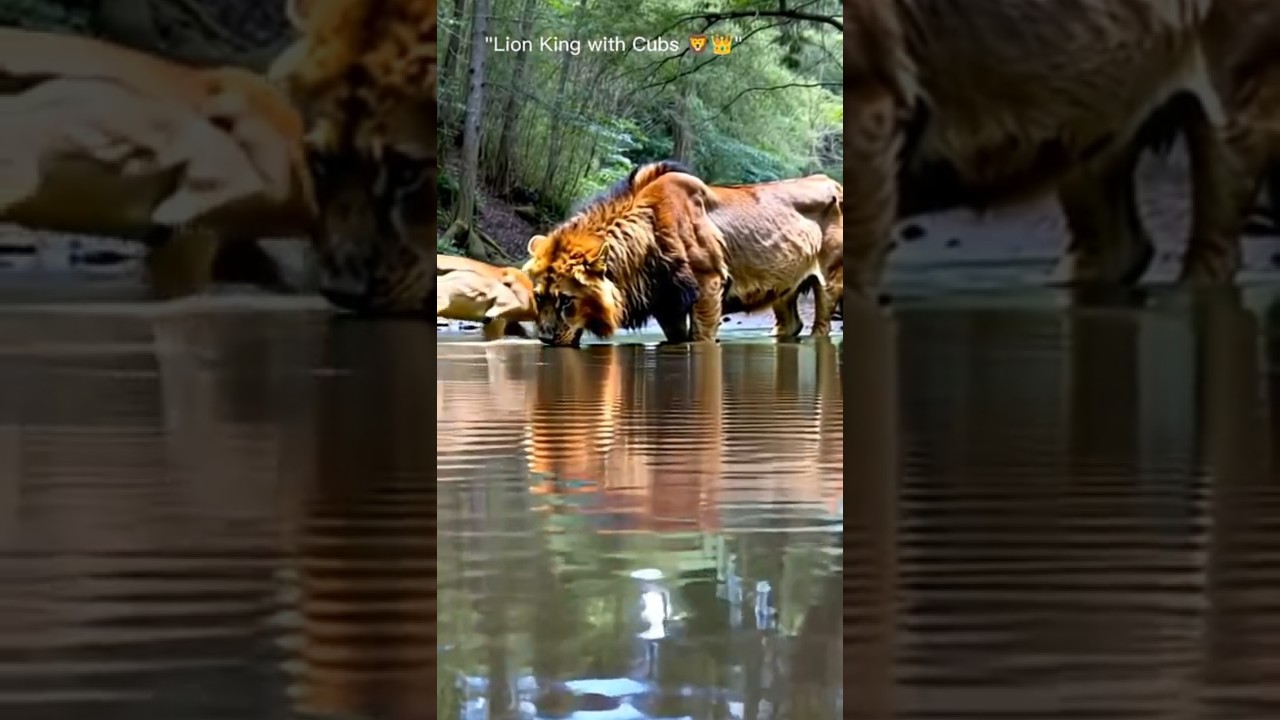 The Jungle King in Action 👑🌴