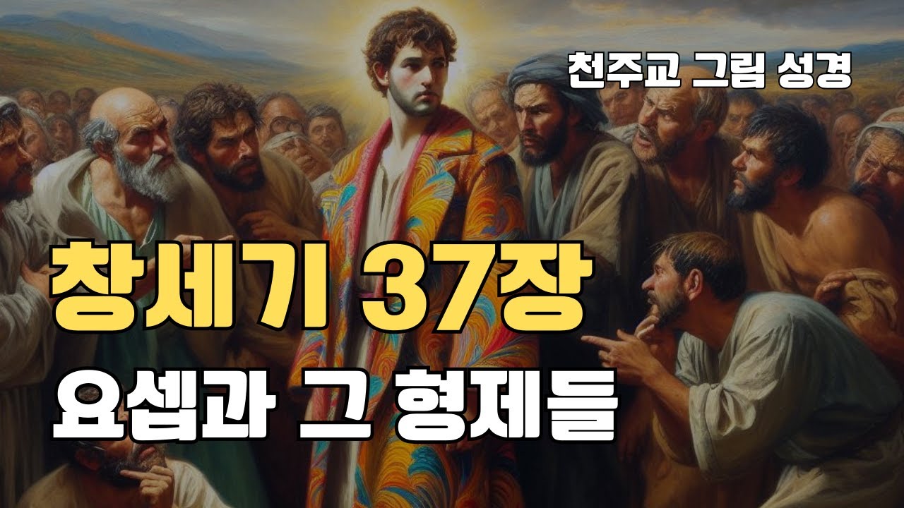 창세기 37장 | 요셉과 그 형제들 | 가톨릭 성경 - YouTube