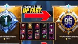 How to level up fast