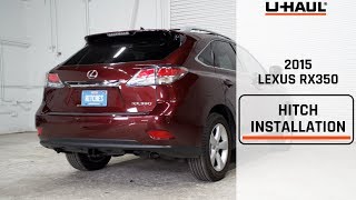 2015 Lexus RX350 Trailer Hitch Installation