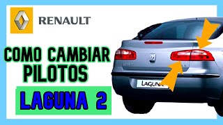 🔧Cómo cambiar PILOTOS renault LAGUNA 2🚗 | Fácil y Rápido✔