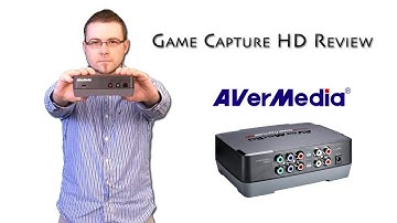 AVerMedia Game Capture HD Review - ZGR