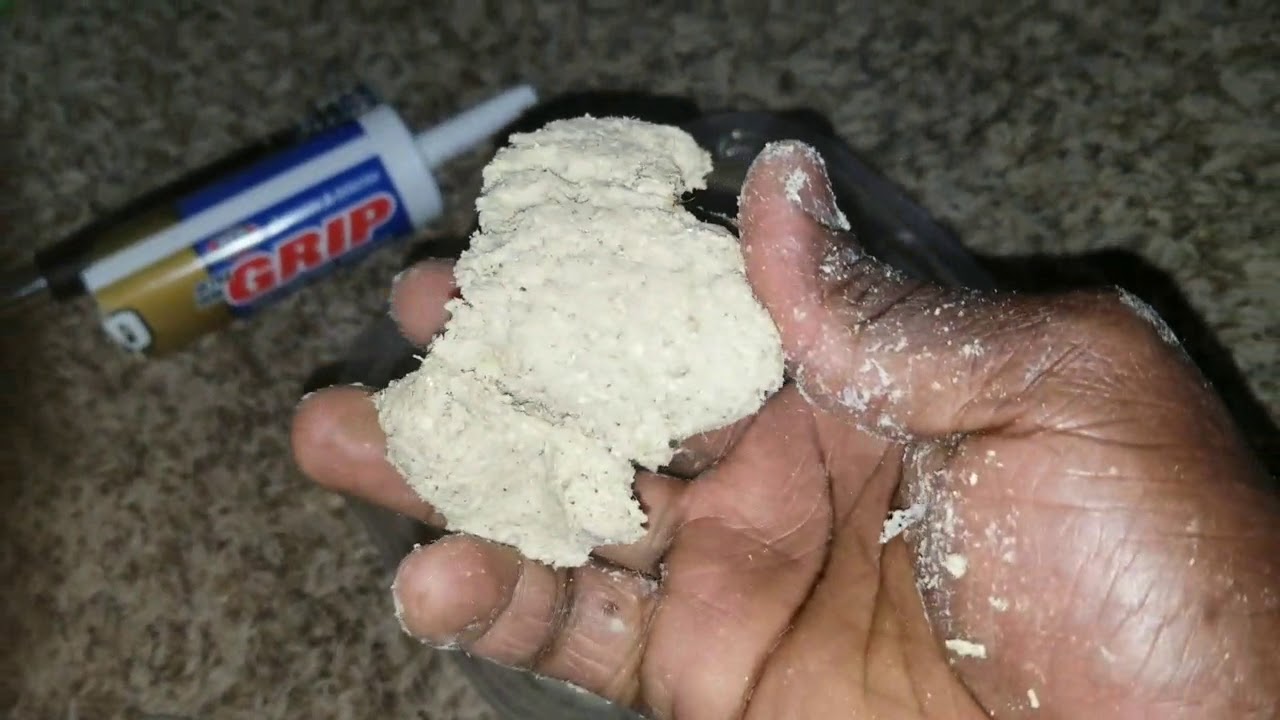 HOW TO REPAIR PLYWOOD WITH LIQUID NAIL ADHESIVE YouTube