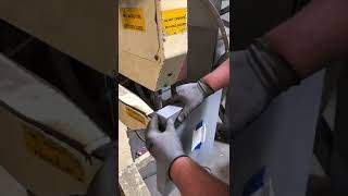 Laser Light on Norlok SLII is for marking the clinch spot. Making Drain Pans