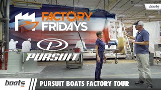 Factory Fridays: Pursuit Boats Renowned Construction Process EP. 4