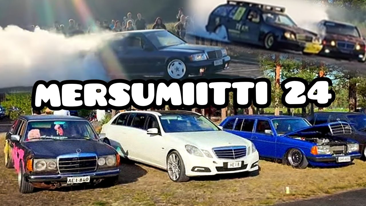 Etelä-Pohjanmaan MERSUMIITTI 2024 #mercedesbenz #mersumiitti2024 #seinäjoki #meesu #ympäristörikos