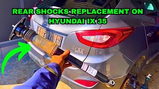 REAR SHOCK ABSORBERS REPLACEMENT ON HYUNDAI IX35!