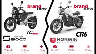 Super Soco TCmax VS Horwin CR6