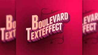 Boulevard PSD Text Effect [Free Download]