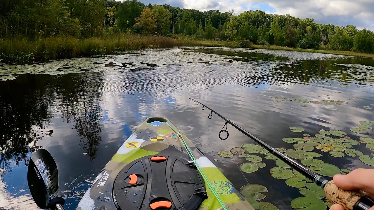 Kayak Bass Fishing with Topwater Lures