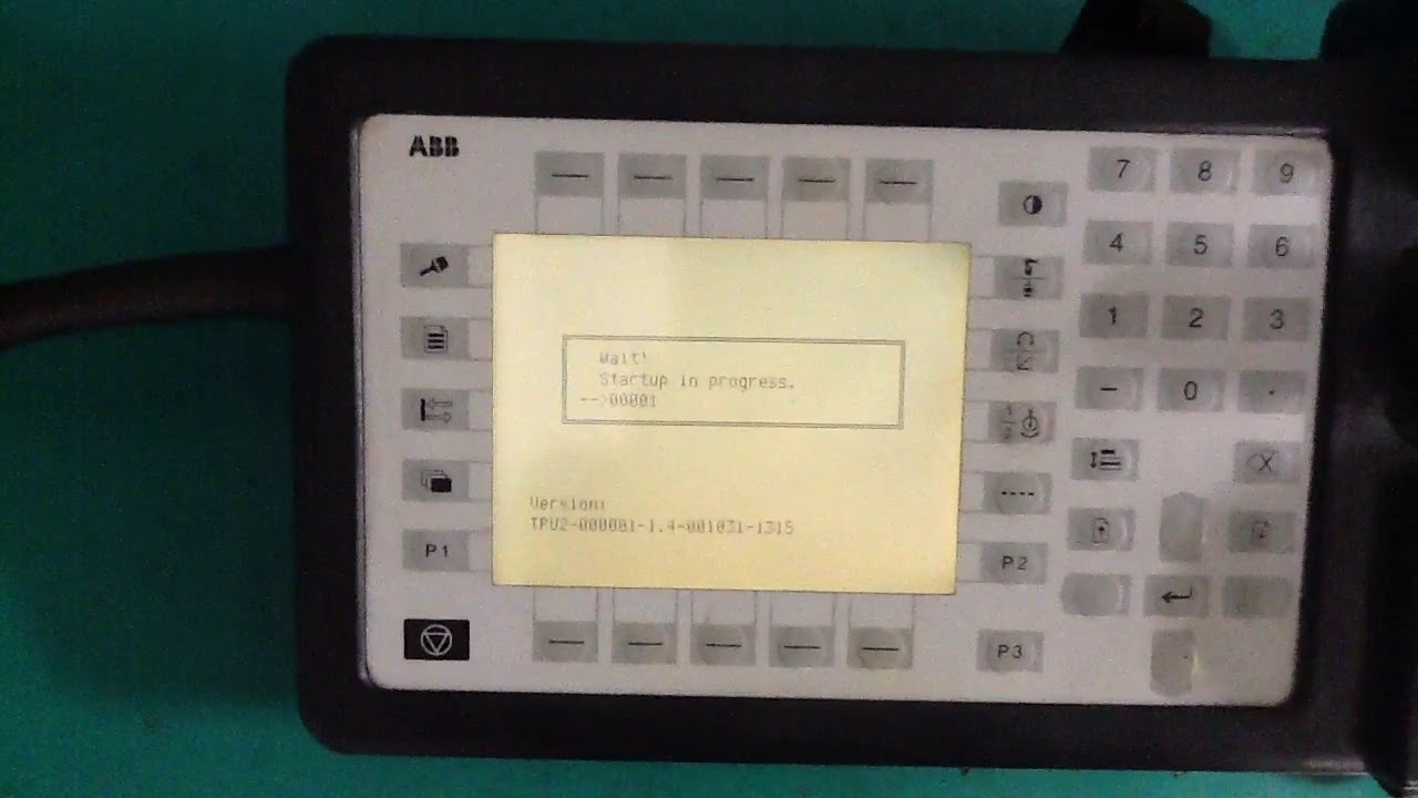 TPU2 Tastaturfolie Teach Pendant ABB Neuware 3HNE00313 Roboter Programmiergerät 