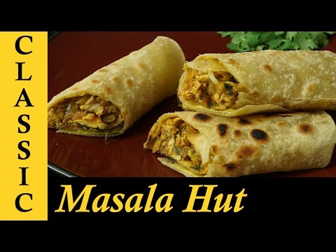How to make Chicken Kathi Roll at home / Chicken Frankie Recipe