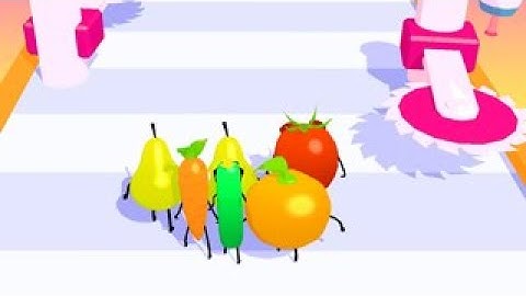 🍎Fruit Fun Race 3D _ Gameplay Part 1 All Levels 1 - 11 _ Android, iOS