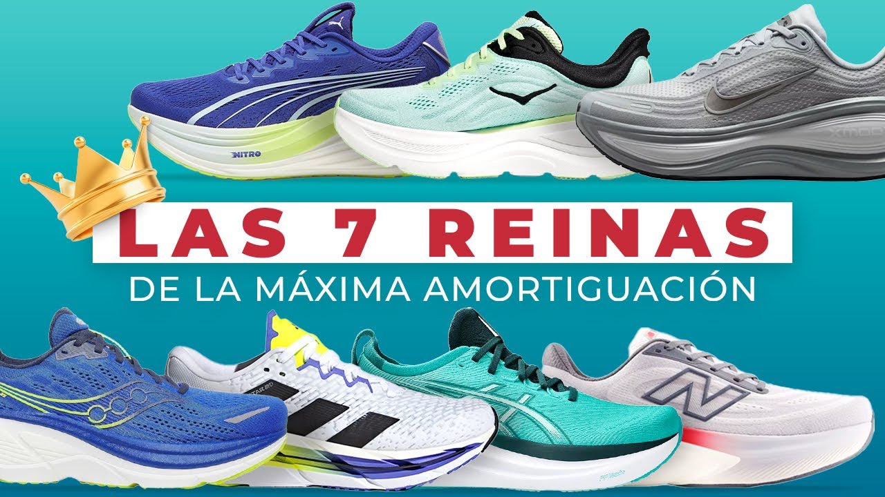 👑 Las Mejores Zapatillas de Máxima Amortiguación del 2025 👟