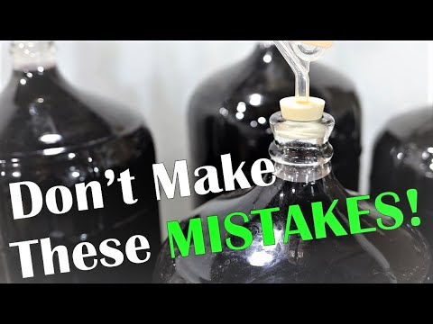 Common Winemaking Mistakes