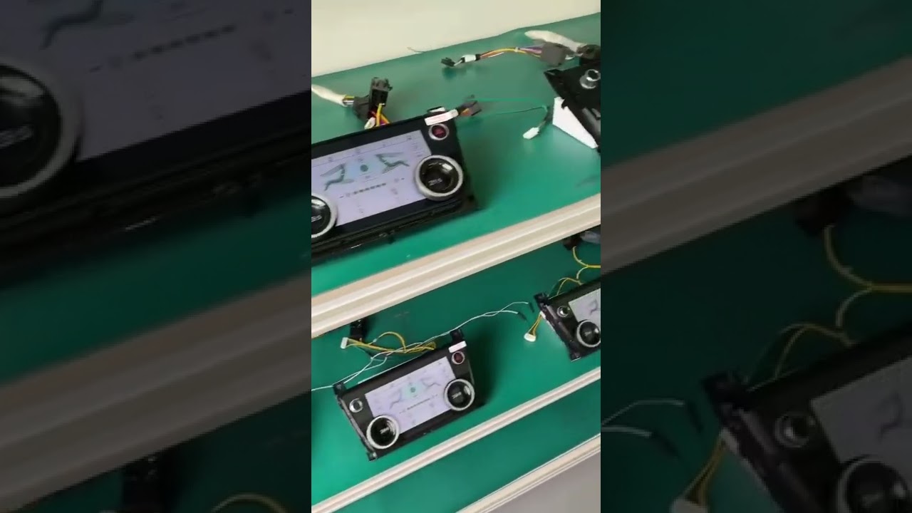 Climate Control AC Screen Touch Panel Upgrade Replacement Jaguar XJ XJL XJR 2010-2019