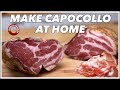 How To Make Capocollo At Home - Glen And Friends Cooking - Capocollo Fatto In Casa