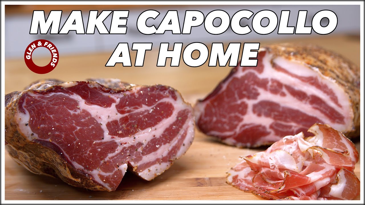 How To Make Capocollo At Home - Glen And Friends Cooking - Capocollo Fatto In Casa