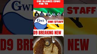 HOW CAN GWI BLAMES EDWC FOR THE CITY'S WATER SUPPLY?