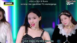 TWICE (트와이스) - Cry For Me (2020 MAMA) [Eng Sub-Romanization-Hangul]