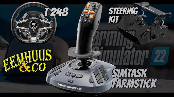 Thrustmaster - Get on your tractor! 🚜 The SimTask Farmstick is compatible  with PC and Plug & Play with Farming Simulator 22! 👉