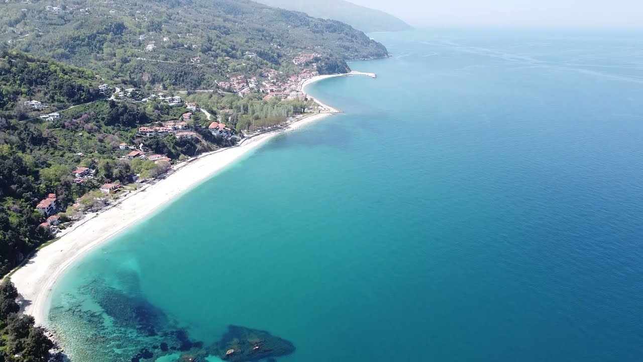 Agios Ioannis and Plaka Beach - Pelion 4K