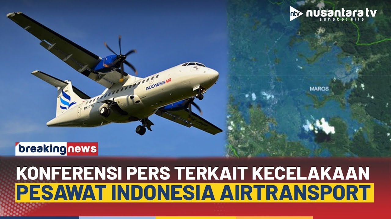 [LIVE] Konferensi Pers Kemen KKP Terkait Kecelakaan Pesawat Indonesia Airtransport