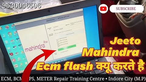 Mahindra ECM flash and ecm program by obd |#ecmtraining #ecmprogram #ecmtraining    #dpfregeneration