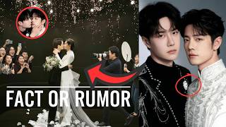 Fact vs Rumor: Wang Yibo \u0026 Xiao Zhan Marriage News That Broke the Internet!