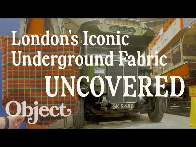 How London's Moquette Transport Fabric is Made | Object - YouTube