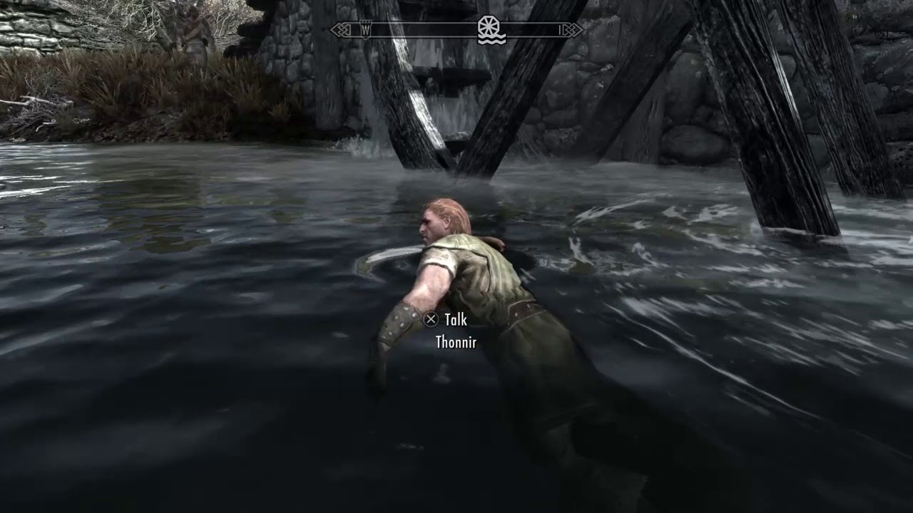 Skyrim Can t Swim YouTube