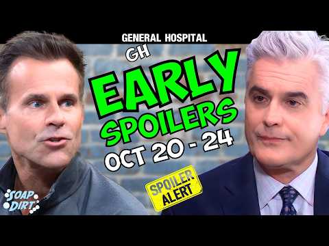 General Hospital Early Spoilers Oct 20-24: Drew Accuses & Ric Loose! | Soap Dirt