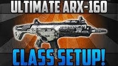 CoD Ghosts Best Class Set-up for: ARX-160