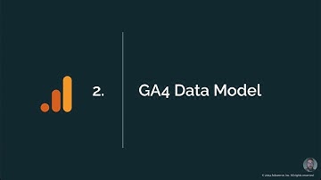 GA4 Foundations: Data Model